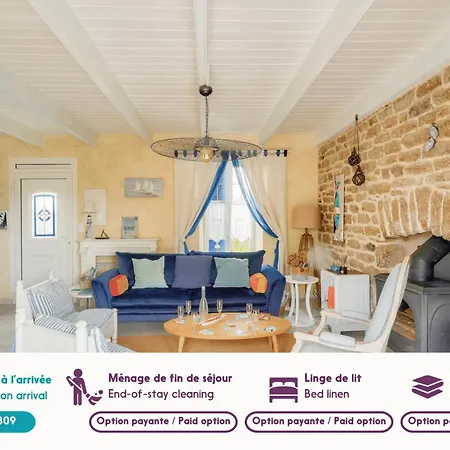 Maison Avec Terasse Et Jardin - 1km De Kerity